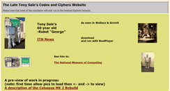 Desktop Screenshot of codesandciphers.co.uk